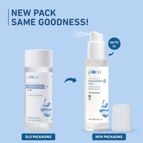 Plum Rice Water & Niacinamide 3% Toner