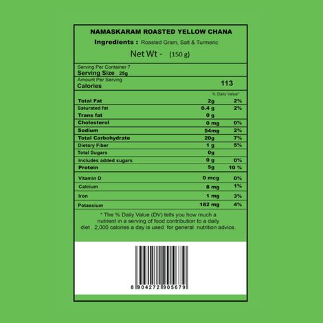 Namaskaram Roasted Yellow Chana