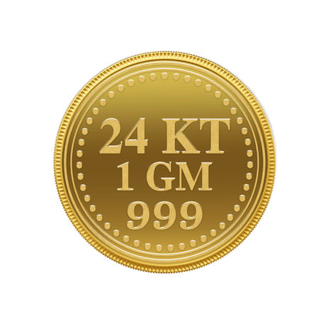 Lakshmi Gold Coin | 24 Karat 999 Pure Gold Coin | 1 g | Muthoot Exim