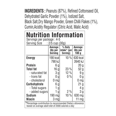 Jabsons Chilly Garlic Peanuts