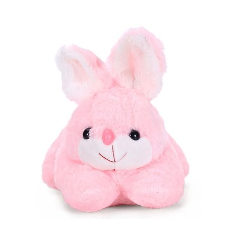Babique Rabbit Plush Cute Rabbit Soft Toys Animal Home Decor Baby/Boys/Girls (Pink, 26 cm)