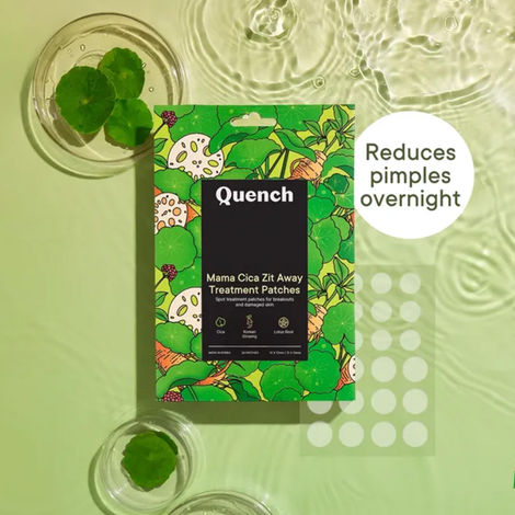 Quench Korean Acne Patches / Pimple Patches With Salicylic Acid Tea Tree Oil & Cica