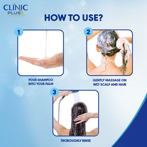 Clinic Plus Strong & Long Shampoo with Milk Proteins and Multivitamins