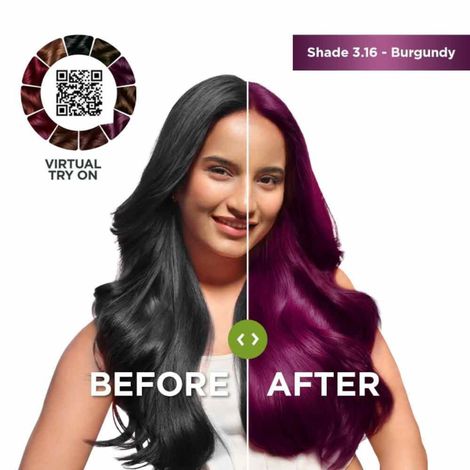 Garnier Color Naturals Long-Lasting Creme Hair Color | Burgundy - Shade 3.16