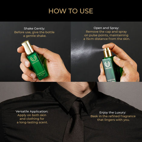 DENVER Hamilton EDP- SRK's Favorite Luxury Gift Pack Set Eau de Parfum (For Men)