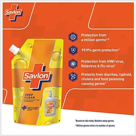 Savlon Deep Clean Liquid Handwash Refill Pouch