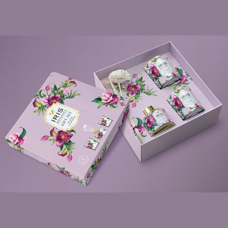 Iris Botanics Gift set Fragrance Tearose & Agarwood
