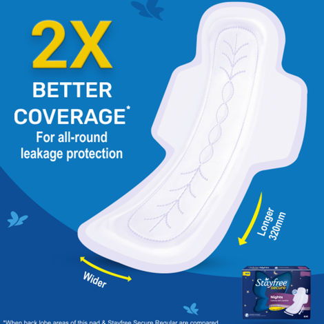 Stayfree Secure Nights XXL Sanitary Pads