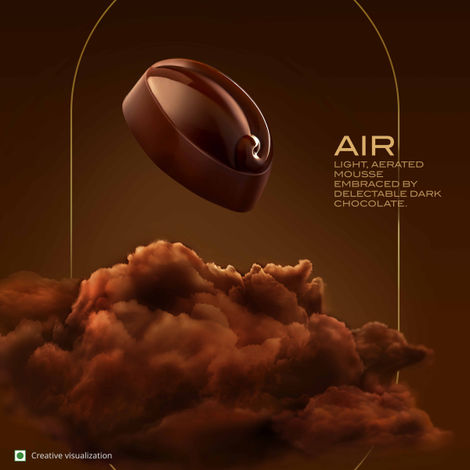 Fabelle Elements Pralines - 5 Handcrafted Dark Chocolates