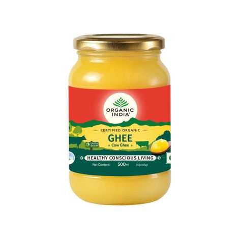 Organic India Pure Cow Ghee, Lab tested on 600+ Parameters, Certified Organic