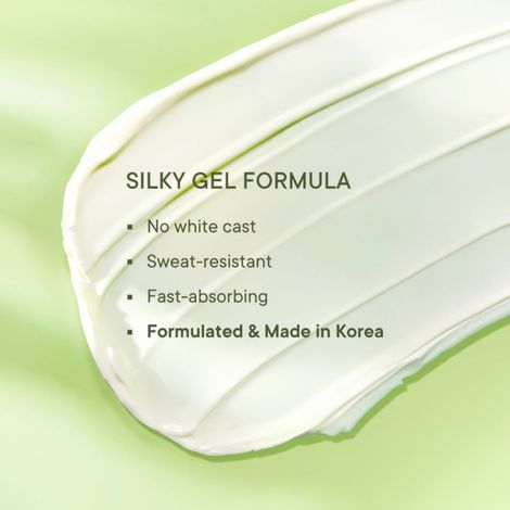 Quench SPF 50+ PA++++ Korean Sunscreen with Avocado & Vitamin E No White Cast