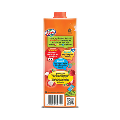 Dabur Real Fruit Power Vitamin Boost Litchi Juice