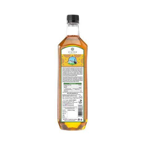 Jivika Natural Sesame (Til-Gingelly) Cold Pressed Oil | Healthy Cooking Oil
