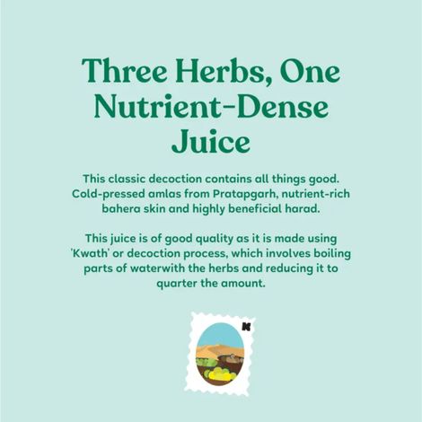 Kapiva Ayurveda Triphala Laxative Herbal Juice