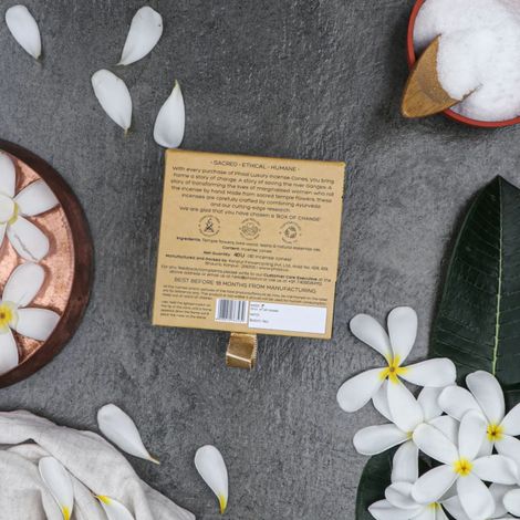 Phool Nagchampa Dhoop Cones | 100% Natural Certified Incense Cones