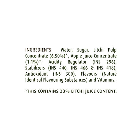 Dabur Real Fruit Power Vitamin Boost Litchi Juice