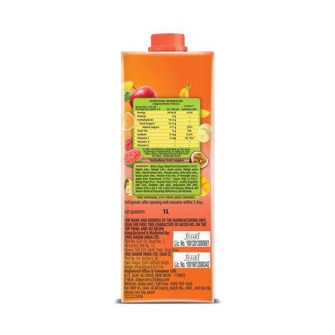 Dabur Real Fruit Power Vitamin Boost Mixed Fruit Juice