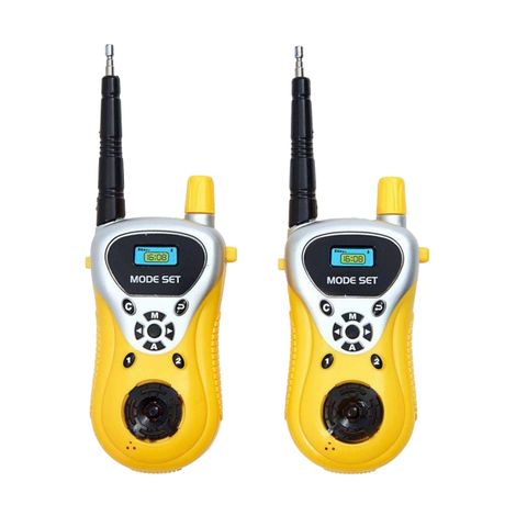 Toyshine Walkie Talkie Musical Toy (Yellow, 3+ Years)(Pack)