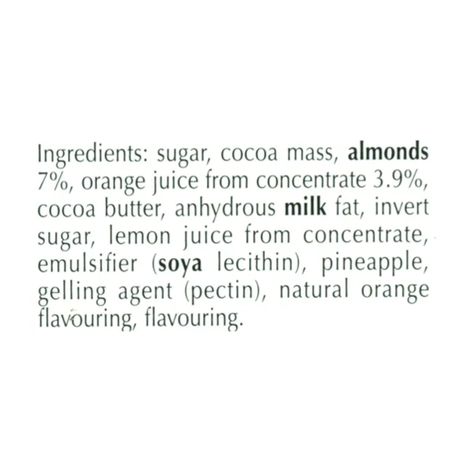 Lindt Excellence Orange Intense Dark Chocolate