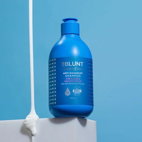 BBlunt Anti-Dandruff Shampoo For A Clear & Healthy Scalp