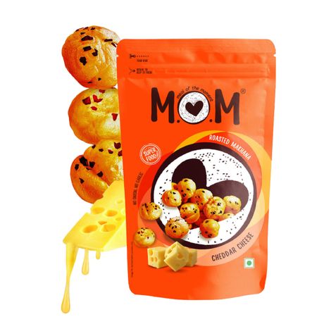 MOM Cheddar Cheese Roasted Makhana