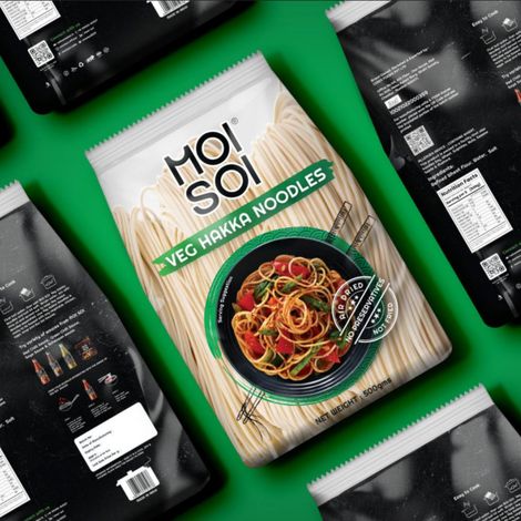 Knorr Schezwan Sauce (200g) & Moi Soi Veg Hakka Noodles (500g) Combo