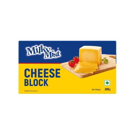 Milky Mist Processed Cheese- Block