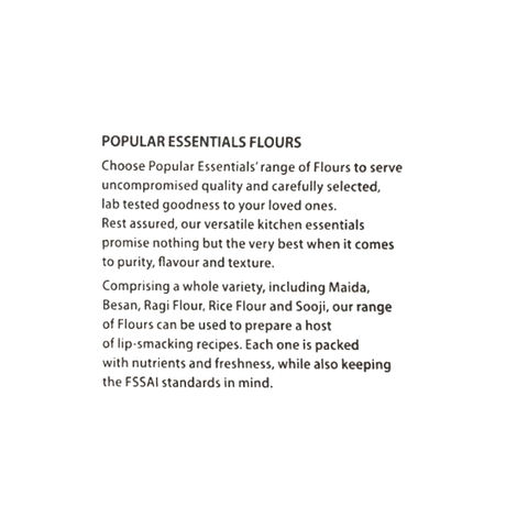 Popular Essentials Rice Flour