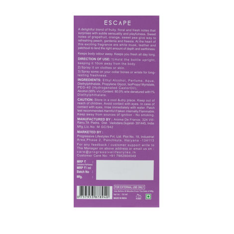 Carlton London Escape Perfume Women