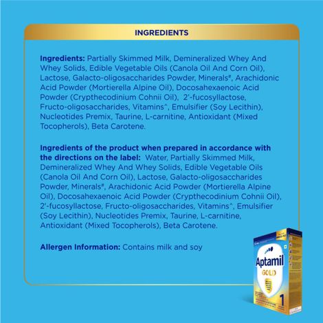 Aptamil Gold Stage 1 | Infant Formula Powder Refill