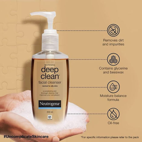 Neutrogena Deep Clean Facial Cleanser