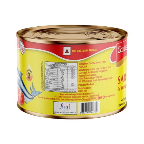 Golden Prize Sardine In Tomato Sauce