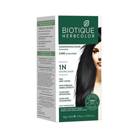 Biotique Herbcolor 1N Natural Black