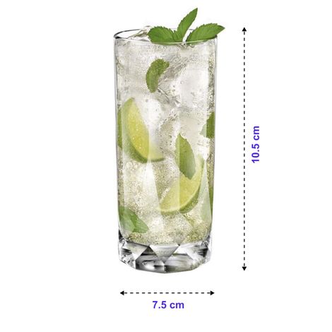 Ocean Connexion Water Glass (350Ml, 6Pcs)