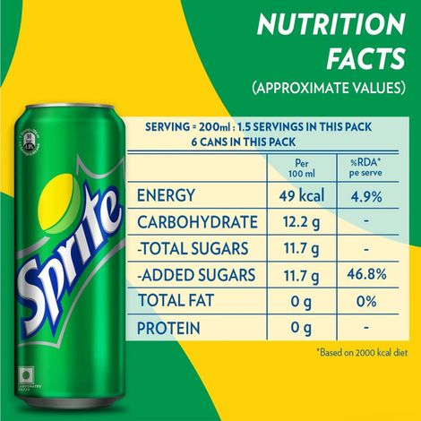Sprite Lemon Soft Drink