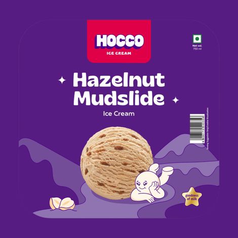 Hocco Hazelnut Mudslide Ice Cream Tub