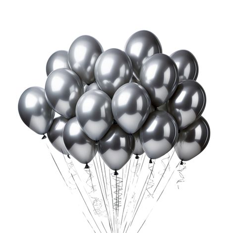Balloons - Silver