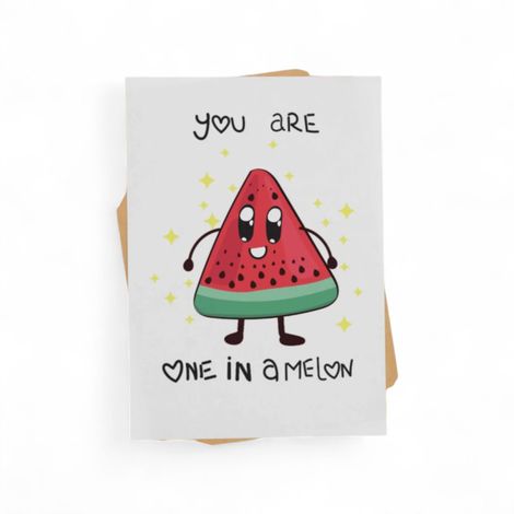 Mad Over Print One In Melon Greeting Card | Teachers Day Special