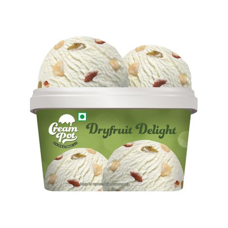 Cream Pot Dry Fruit Delight Tub