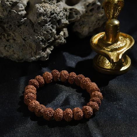 Astrotalk 7 Mukhi Rudraksha Bracelet