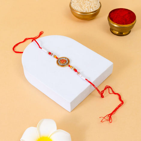 Meenakari Designer Rakhi From Meenakari Collection (BANDHAN)