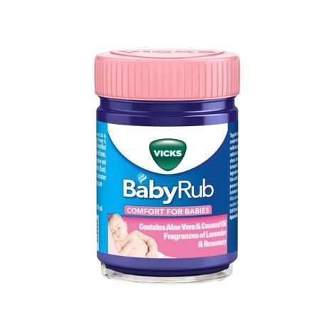 Vicks Babyrub Soothing Vapor Ointment For Babies