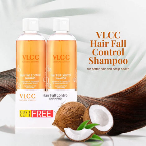 VLCC Hair Fall Control Shampoo With Buy One Get One