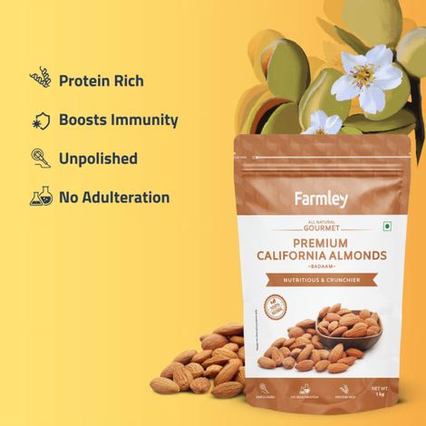 Farmley Premium California Almonds