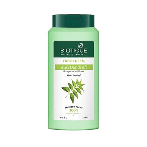 Biotique Fresh Neem Anti Dandruff Shampoo & Conditioner