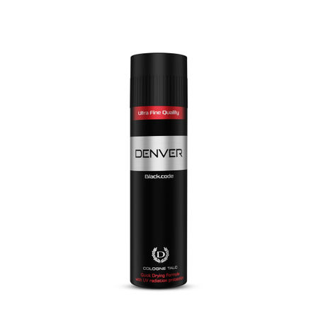 Denver - Black Code Deodorant Spray - For Men