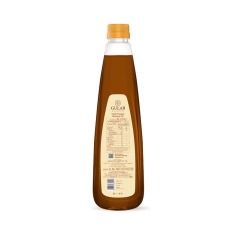 Gulab Mustard (Sarson) Cold Pressed Oil | Bottle