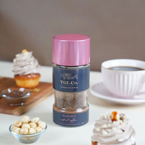 TGL Co. Creamy Hazelnut Medium Roast Organic Instant Coffee