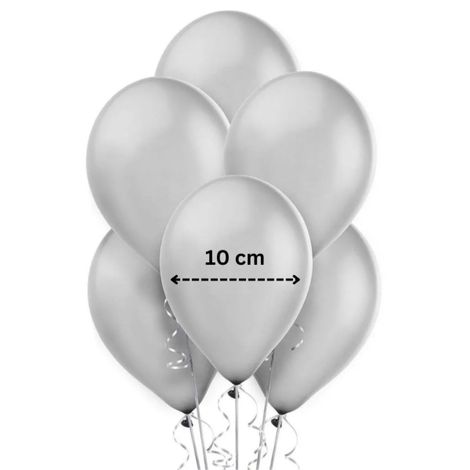 Se7en Balloons - Golden & Silver