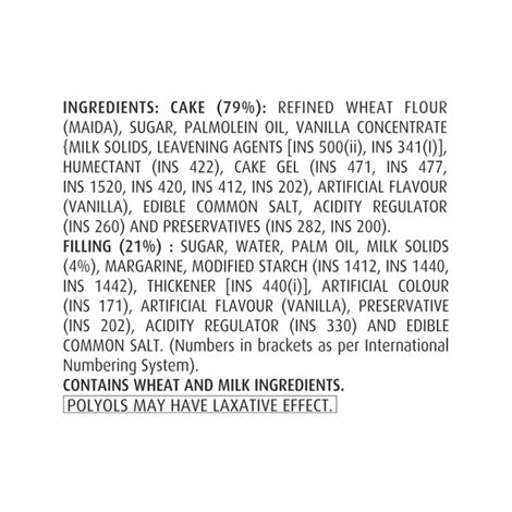 Winkies Novo Vanilla Cake